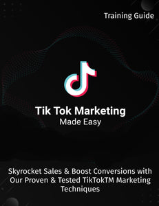 TicTok Marketing Training Course